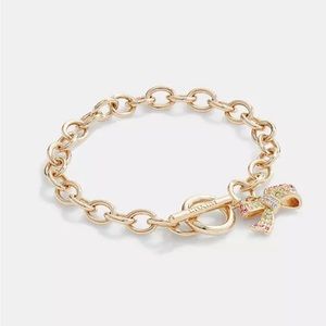 Coach Bow Bracelet NWT